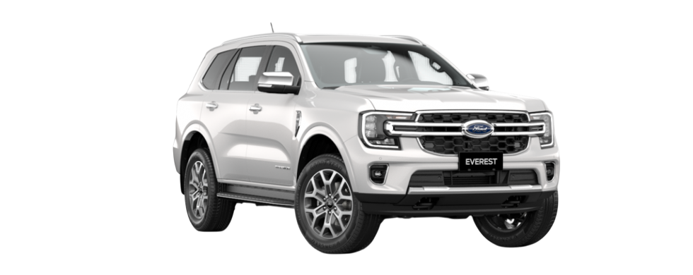 Ford Everest Titanium+ 4x4 màu trắng